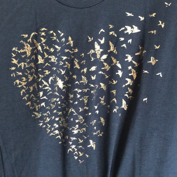 🏵️donated 10/25 NWT Ana navy gold colored XL long sleeve - Picture 2 of 5